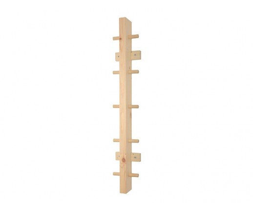 Drabinka drewniana (montaż do ściany) do ćwiczeń z taśmami i tubingiem MoVes Wall Mount - 01-300001
