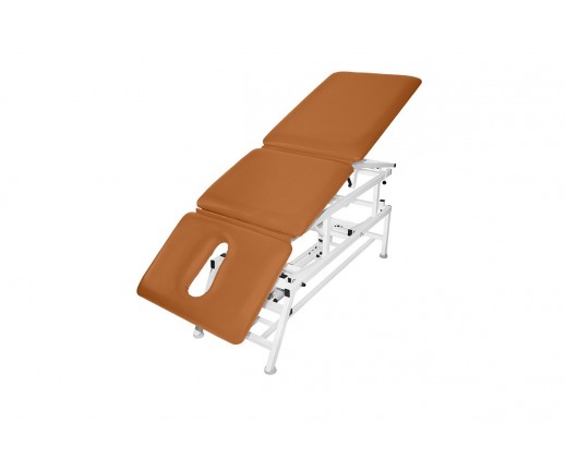 Stół rehabilitacyjny 3-cz. elektryczny z funkcją fotela i Pivot ręczny MASTER 3E-FP