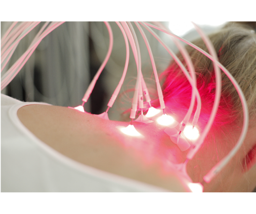 LaserNeedle - światłowodowy laser dla Ortopedii i Sportu - wersja na stoliku - 5 kanałów R + 5 kanałów IR