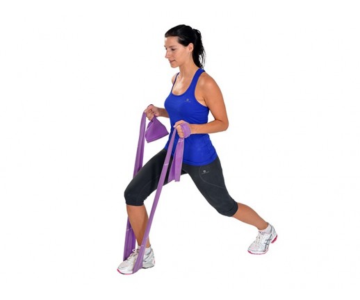 Taśma rehabilitacyjna MoVes FIT Band 2,5 m (pastelowe kolory)