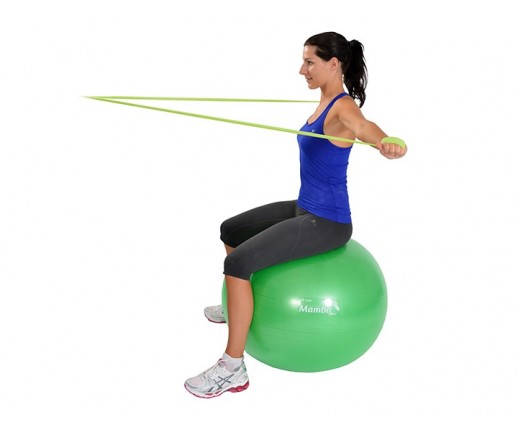 Taśma rehabilitacyjna MoVes FIT Band 2,5 m (pastelowe kolory)