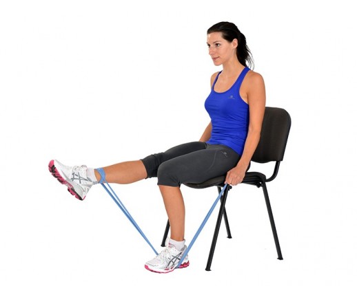 Taśma rehabilitacyjna MoVes FIT Band 2,5 m (pastelowe kolory)