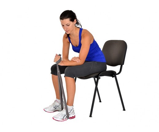 Taśma rehabilitacyjna MoVes FIT Band 2,5 m (pastelowe kolory)