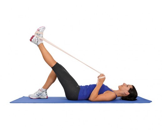 Taśma rehabilitacyjna MoVes FIT Band 2,5 m (pastelowe kolory)