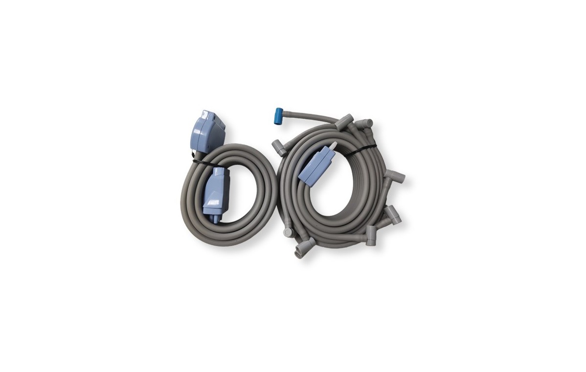 Przewód powietrzny podwójny do mankietów na nogi do WIC2008MS