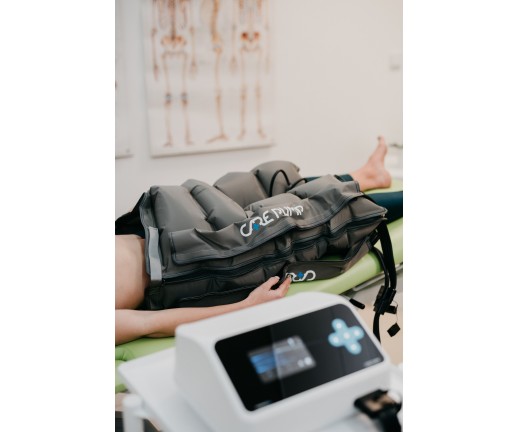 Aparat do drenażu limfatycznego (masażu uciskowego) 4-komorowy - CarePump Compact4