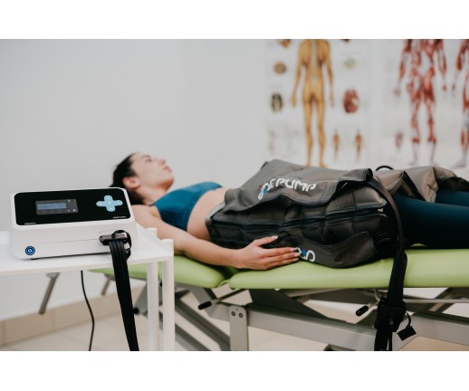 Aparat do drenażu limfatycznego (masażu uciskowego) 4-komorowy - CarePump Compact4