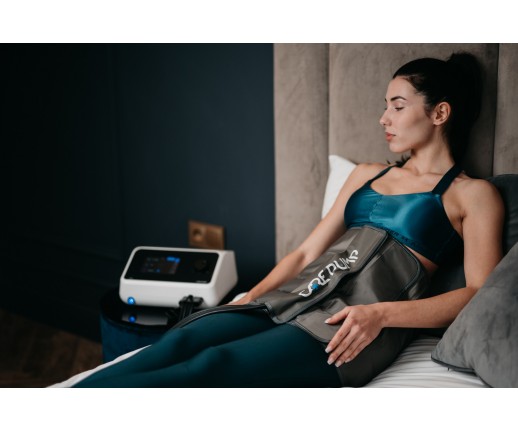 Aparat do drenażu limfatycznego (masażu uciskowego) 4-komorowy - CarePump Lite4