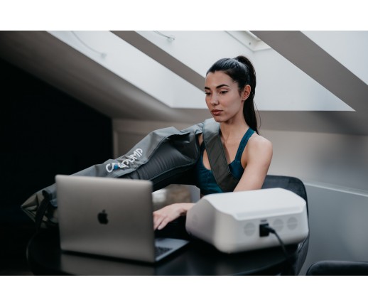 Aparat do drenażu limfatycznego (masażu uciskowego) 4-komorowy - CarePump Lite4