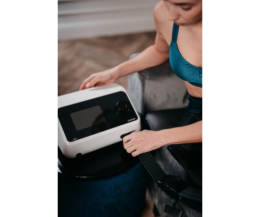 Zestaw podstawowy do drenażu limfatycznego (masażu uciskowego) 6-komorowy - aparat Lite6 + rozdzielacz + 2 mankiety na nogi