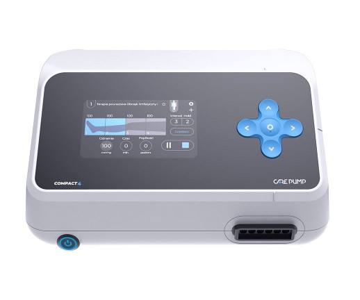 Aparat do drenażu limfatycznego (masażu uciskowego) 4-komorowy - CarePump Compact4