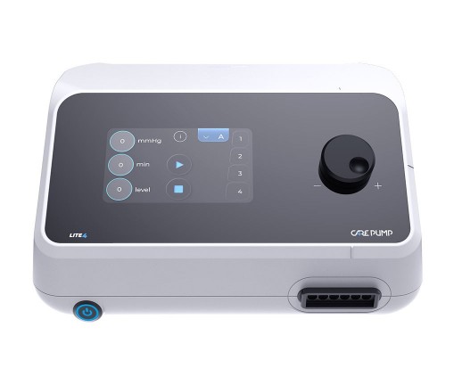 Aparat do drenażu limfatycznego (masażu uciskowego) 4-komorowy - CarePump Lite4