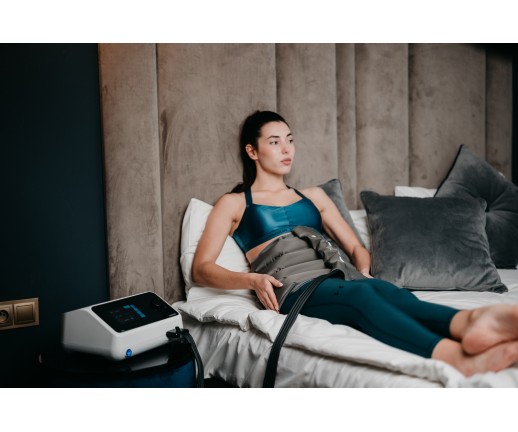 Mankiet na biodra i brzuch, 4-komorowy do aparatów serii CarePump z przewodem powietrznym