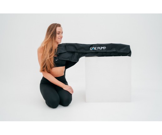 Mankiet na lewą rękę, bark i pierś, 8-komorowy do aparatów serii CarePump z przewodem powietrznym