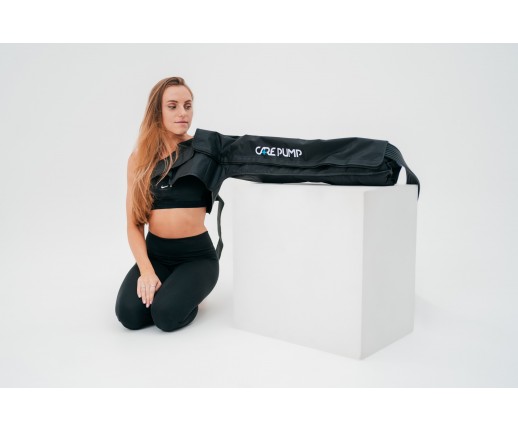 Mankiet na lewą rękę, bark i pierś, 8-komorowy do aparatów serii CarePump z przewodem powietrznym