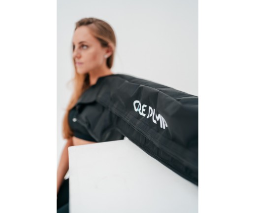 Mankiet podwójny na ręce, barki i klatkę piersiową, 6-komorowy CarePump z przewodem powietrznym, poszerzaczami i rozdzielaczem