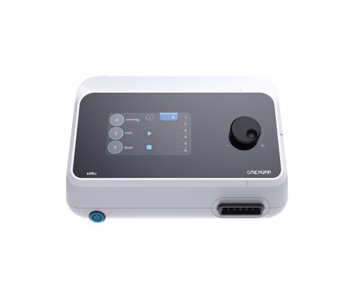 Zestaw AMAZONKA do drenażu limfatycznego prawej ręki 6-komorowy aparat CarePump Lite6 + 1 mankiet na prawą rękę, bark i pierś