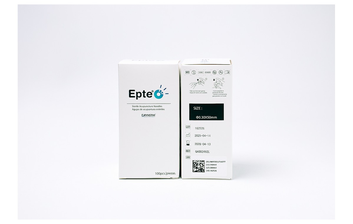 Igły do przezskórnej elektrolizy EPTE® z prowadnicą o długości 75 mm (100 szt.)