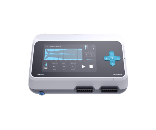 Aparat do drenażu limfatycznego (masażu uciskowego) 8-komorowy, dwukanałowy - CarePump Expert8 DUO