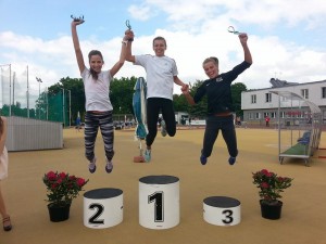 Emilia Ankiewicz na podium BardoMed