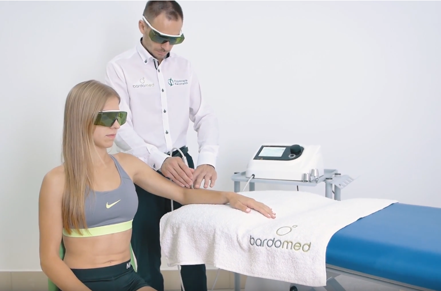 Łokieć tenisisty - leczenie laserem wysokoenergetycznym