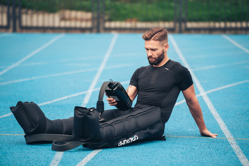 Aparat CarePump do presoterapii - regeneracja sportowców