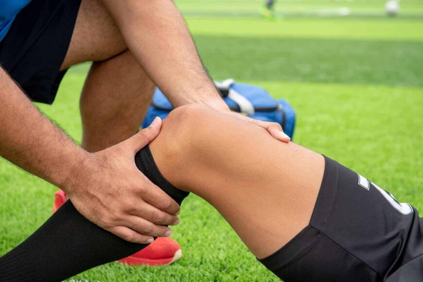 Tendinopatia mięśni przywodzicieli uda i pachwina piłkarza
