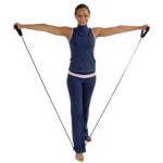 Tubing (rzemień) rehabilitacyjny MoVes Tube 120 cm z uchwytami (różne kolory)