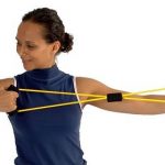 Tubing (rzemień) rehabilitacyjny MoVes 8-Ring Tube, w kształcie ósemki (różne kolory)