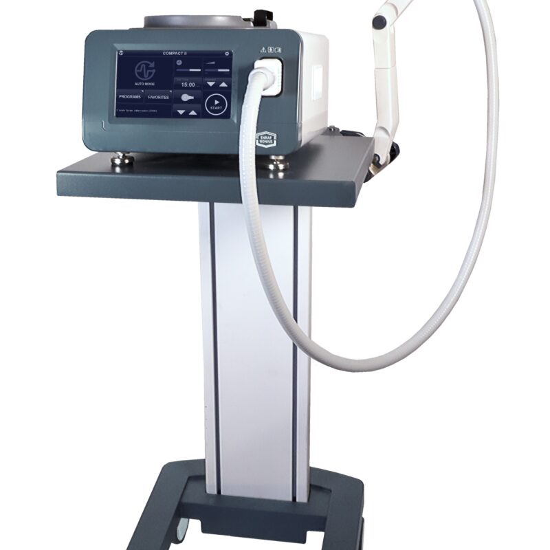 Aparat do głębokiej stymulacji elektromagnetycznej Enraf-Nonius COMPACT-II ze stolikiem