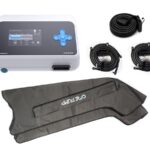 Zestaw podstawowy do drenażu limfatycznego (masażu uciskowego) 4-komorowy - aparat Compact4 + rozdzielacz + 2 mankiety na nogi