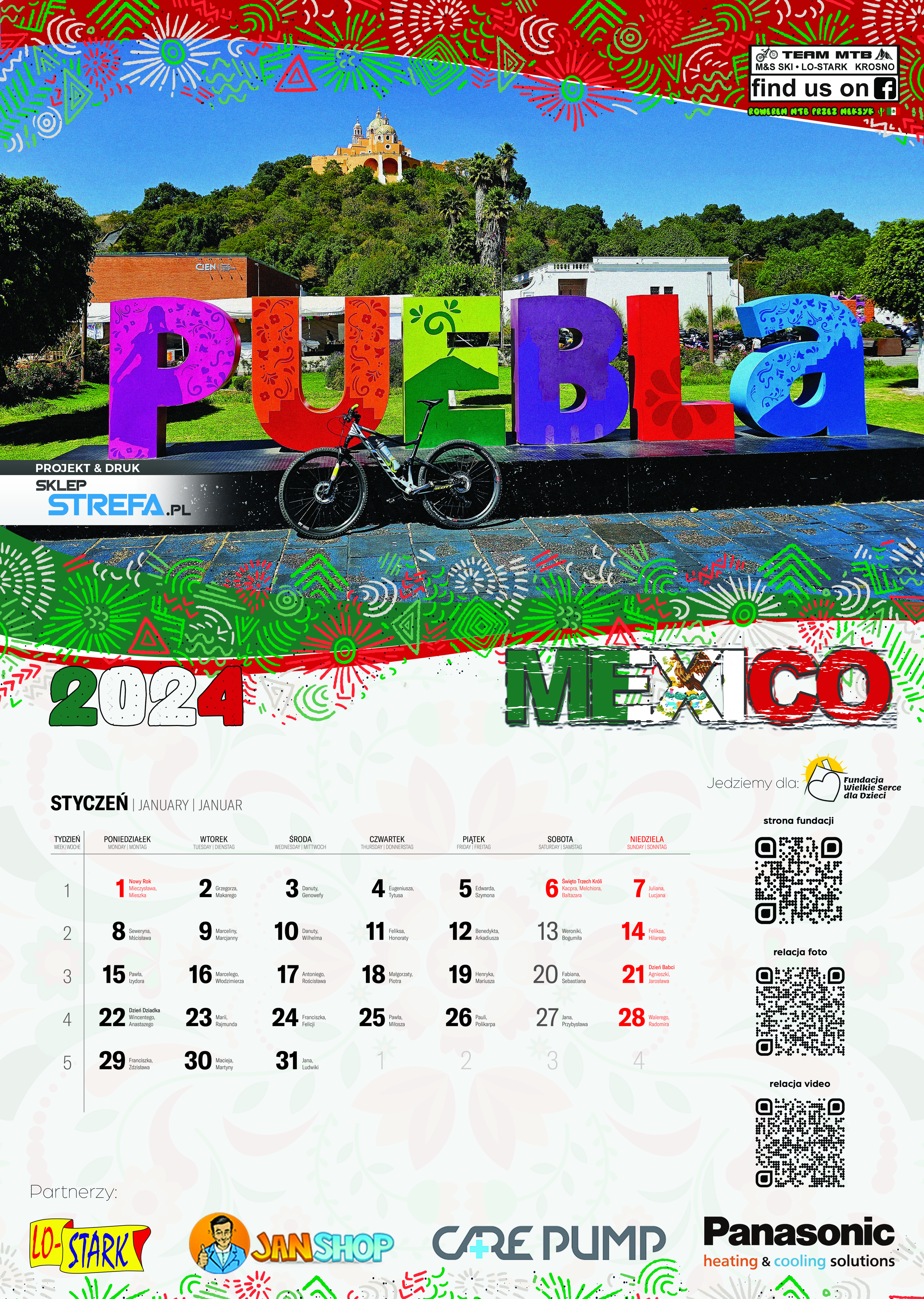 Kalendarz z Misją - Meksyk na 2024